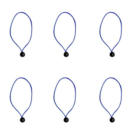 Pack of 6 Pieces 24cm/9.4 High Strength Ball Cord Pole Securing Elastic Cord Tarp Canopy Straps Tent Accessories Blue
Pack of 6 Pieces 24cm/9.4 High Strength Ball Cord Pole Securing Elastic Cord Tarp Canopy Straps Tent Accessories Blue