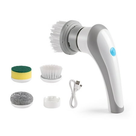 GEjnmdty Portable Cleaning Brush USB Rechargeable Dishwashing Brush for House Stove (A)
GEjnmdty Portable Cleaning Brush USB Rechargeable Dishwashing Brush for House Stove (A)