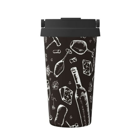 KLL Wine Seamless Pattern Stainless Steel Vacuum Insulated Tumbler - Carry Insulated Coffee Mug - Reusable Insulated Cold Brew Iced Coffee Cup Thermos
KLL Wine Seamless Pattern Stainless Steel Vacuum Insulated Tumbler - Carry Insulated Coffee Mug - Reusable Insulated Cold Brew Iced Coffee Cup Thermos