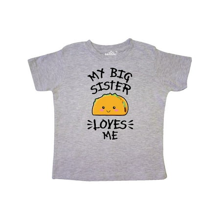 Inktastic My Big Sister Loves Me with Taco Illustration Gift Toddler Boy or Toddler Girl T-Shirt
Inktastic My Big Sister Loves Me with Taco Illustration Gift Toddler Boy or Toddler Girl T-Shirt