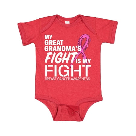 Inktastic Great Grandma s Fight is My Fight- Breast Cancer Awareness Gift Baby Boy or Baby Girl Bodysuit
Inktastic Great Grandma s Fight is My Fight- Breast Cancer Awareness Gift Baby Boy or Baby Girl Bodysuit