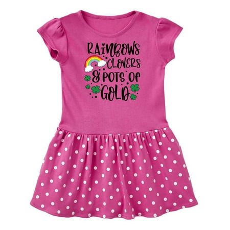 Inktastic St. Patrick s Day Rainbows Clovers & Pots of Gold Gift Baby Girl Dress
Inktastic St. Patrick s Day Rainbows Clovers & Pots of Gold Gift Baby Girl Dress