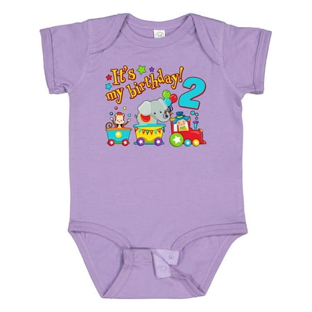 Inktastic Its My Birthday- Circus Train 2nd Birthday Gift Baby Boy or Baby Girl Bodysuit
Inktastic Its My Birthday- Circus Train 2nd Birthday Gift Baby Boy or Baby Girl Bodysuit