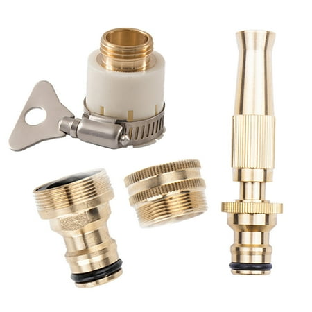 4PCS/Set Solid Fast Coupler Female Quick Plugs High Pressure Connector Plug Spraying Tools for Car Washing Garden (Golden)
4PCS/Set Solid Fast Coupler Female Quick Plugs High Pressure Connector Plug Spraying Tools for Car Washing Garden (Golden)