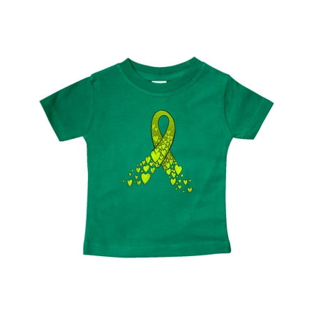 Inktastic Lymphoma Awareness Lime Ribbon Made of Hearts Gift Baby Boy or Baby Girl T-Shirt
Inktastic Lymphoma Awareness Lime Ribbon Made of Hearts Gift Baby Boy or Baby Girl T-Shirt