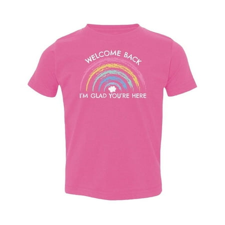 Welcome Back I m Glad You are Here - Back To School Toddler T-Shirt (Pink 3T)
Welcome Back I m Glad You are Here - Back To School Toddler T-Shirt (Pink 3T)