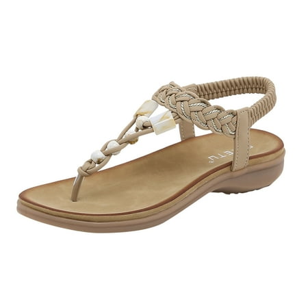 GHSOHS Womens Sandals Casual Shoes for Women Flip Flops Slippers Open Toe Sandals Cool Sandals Bohemian Rhinestones Comfortable Round Toe Beach Resort Large Flat Shoes Office Shoes 41
GHSOHS Womens Sandals Casual Shoes for Women Flip Flops Slippers Open Toe Sandals Cool Sandals Bohemian Rhinestones Comfortable Round Toe Beach Resort Large Flat Shoes Office Shoes 41