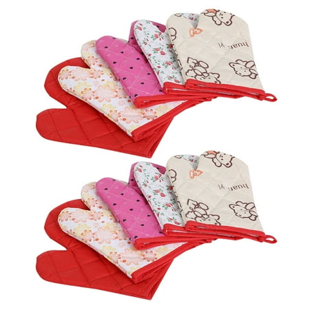 10pcs Heat Resistant Oven Mitts Protective Non-slip Gloves Pot Holding Cover Hand Protector for Kitchen (Random Color)
10pcs Heat Resistant Oven Mitts Protective Non-slip Gloves Pot Holding Cover Hand Protector for Kitchen (Random Color)