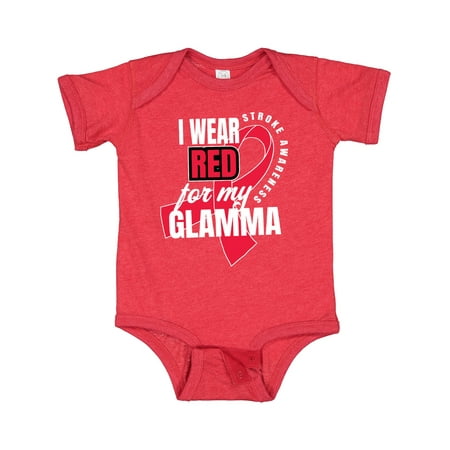 Inktastic I Wear Red for My Glamma Stroke Awareness Gift Baby Boy or Baby Girl Bodysuit
Inktastic I Wear Red for My Glamma Stroke Awareness Gift Baby Boy or Baby Girl Bodysuit