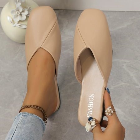 Krdevn Women Fashion Slip On Casual Square Toe Flat Soft Bottom Breathable Shoes Sandals -Khaki 42
Krdevn Women Fashion Slip On Casual Square Toe Flat Soft Bottom Breathable Shoes Sandals -Khaki 42