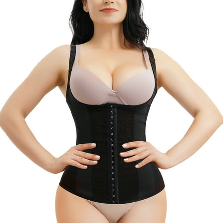 CtriLady Shapewear Waist Trainer Underbust for Women Cincher Corset Vest Tummy Control Body Shaper Weight Loss Back Support Girdle(Black Medium)
CtriLady Shapewear Waist Trainer Underbust for Women Cincher Corset Vest Tummy Control Body Shaper Weight Loss Back Support Girdle(Black Medium)