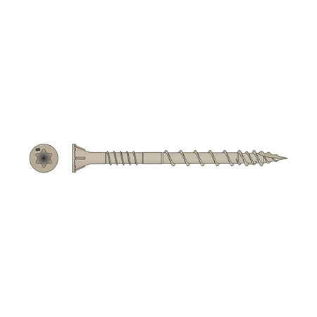 Simpson Strong-Tie DSVT212R5LB - #10 x 2-1/2 T-25 Tan Decking Screw 5lb
Simpson Strong-Tie DSVT212R5LB - #10 x 2-1/2 T-25 Tan Decking Screw 5lb