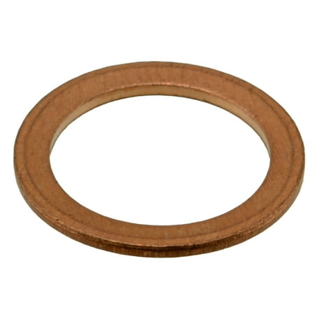10mm x 14mm x 1mm Metric Copper Sealing Washers (15 pcs.)