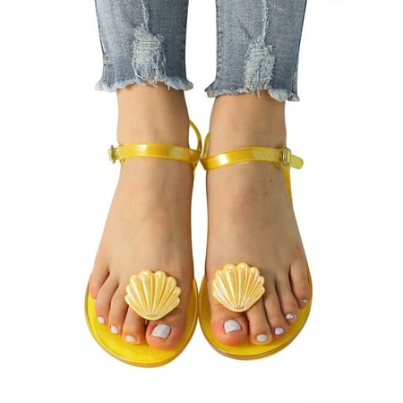 〖Yilirongyumm〗 Yellow 37 Sandals Women Sandal Fashion Shell Sandals Fashion Versatile Casual Beach Non Slip Sandals
〖Yilirongyumm〗 Yellow 37 Sandals Women Sandal Fashion Shell Sandals Fashion Versatile Casual Beach Non Slip Sandals