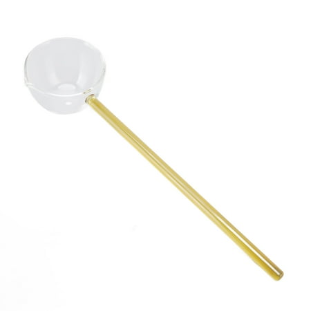 Glass Stirring Spoon Glass Spoon High Temperature Resistance For Restaurants For Home Yellow
Glass Stirring Spoon Glass Spoon High Temperature Resistance For Restaurants For Home Yellow