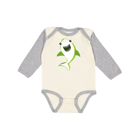 Inktastic Cute Shark Little Shark Green Shark Gift Baby Boy or Baby Girl Long Sleeve Bodysuit
Inktastic Cute Shark Little Shark Green Shark Gift Baby Boy or Baby Girl Long Sleeve Bodysuit