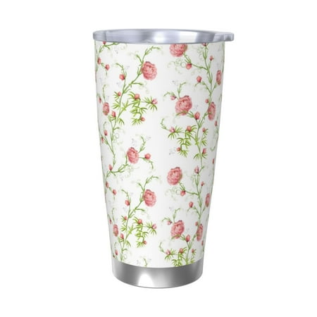 Susaid Roses Flowers Print 20oz Car Cup Insulated Coffee Cup Fully Spill Proof Travel Coffee Mug Stainless Steel Tumbler for Work Home Outdoor Car-Without Straw
Susaid Roses Flowers Print 20oz Car Cup Insulated Coffee Cup Fully Spill Proof Travel Coffee Mug Stainless Steel Tumbler for Work Home Outdoor Car-Without Straw