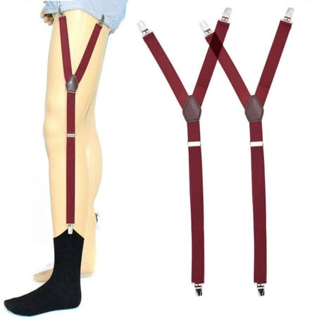 Navy Blue Color Adjustable Elastic Y-Style Black Color Shirt Stays Shirt Garters Holders for Men Non-Slip Locking Clamps Shirt Tucker RED 1
Navy Blue Color Adjustable Elastic Y-Style Black Color Shirt Stays Shirt Garters Holders for Men Non-Slip Locking Clamps Shirt Tucker RED 1