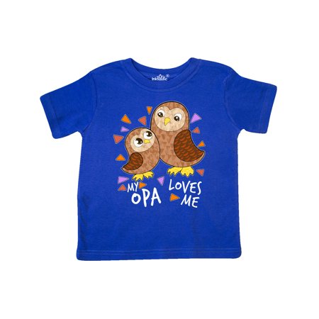 Inktastic My Opa Loves Me- cute owl family Gift Toddler Boy or Toddler Girl T-Shirt 
Inktastic My Opa Loves Me- cute owl family Gift Toddler Boy or Toddler Girl T-Shirt