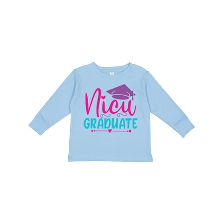 Inktastic NICU Graduate with Cap and Hearts in Purple Pink and Blue Gift Toddler Toddler Girl Long Sleeve T-Shirt
Inktastic NICU Graduate with Cap and Hearts in Purple Pink and Blue Gift Toddler Toddler Girl Long Sleeve T-Shirt