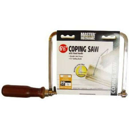 Hangzhou Great Star Industrial 602575 Master Mechanic Wood Grip Coping Saw