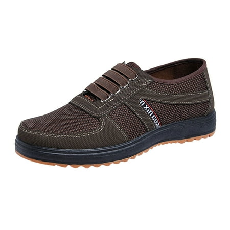 Men s Fashion Casual Breathable Wear Resistant Slip On Cloth Shoes