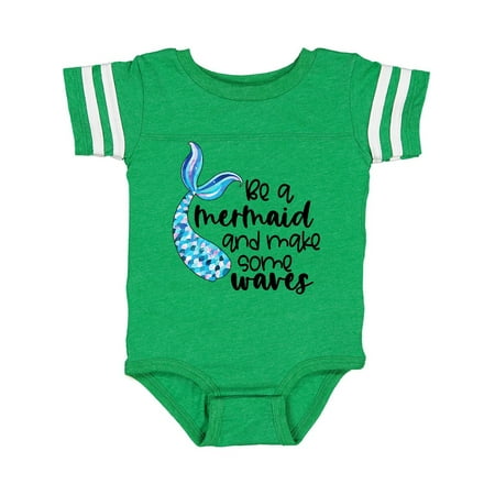 Inktastic Be a Mermaid and Make Some Waves with Blue Mermaid Tale Gift Baby Boy or Baby Girl Bodysuit
Inktastic Be a Mermaid and Make Some Waves with Blue Mermaid Tale Gift Baby Boy or Baby Girl Bodysuit