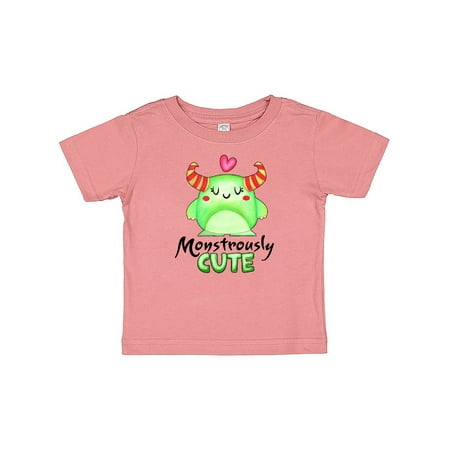 Inktastic Monstrously Cute Green Monster with Horns and Heart Gift Baby Boy or Baby Girl T-Shirt
Inktastic Monstrously Cute Green Monster with Horns and Heart Gift Baby Boy or Baby Girl T-Shirt