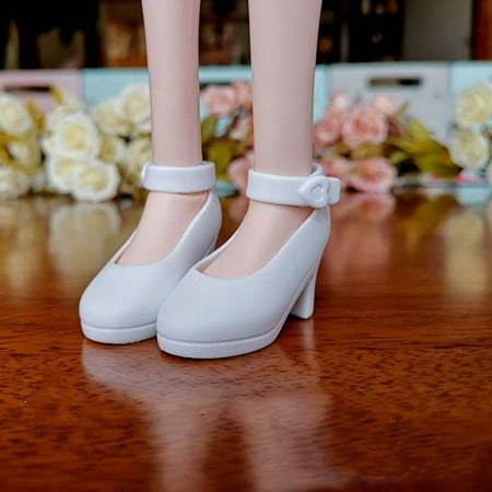 DIY Accessories 1/4 For 1/4BJDSD Dolls PVC High Heels Casual Shoes Fashion Doll Shoes Plastic Sandals WHITE NUDE SHOES
DIY Accessories 1/4 For 1/4BJDSD Dolls PVC High Heels Casual Shoes Fashion Doll Shoes Plastic Sandals WHITE NUDE SHOES