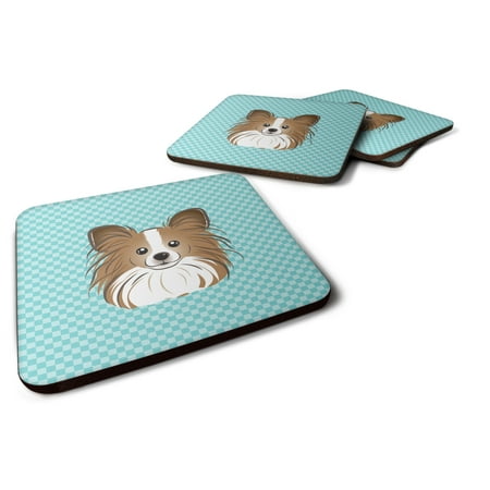 Carolines Treasures BB1186FC Checkerboard Blue Papillon Foam Coaster Set of 4 3 1/2 x 3 1/2 multicolor
Carolines Treasures BB1186FC Checkerboard Blue Papillon Foam Coaster Set of 4 3 1/2 x 3 1/2 multicolor