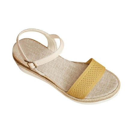 Women Sandals clearance for Juebong Platform Sandals for Women Comfortable Open Toe Wedge Sandals with Foam Insole Lightweight Flatform Sandals for Women Dressy Casual Summer
Women Sandals clearance for Juebong Platform Sandals for Women Comfortable Open Toe Wedge Sandals with Foam Insole Lightweight Flatform Sandals for Women Dressy Casual Summer