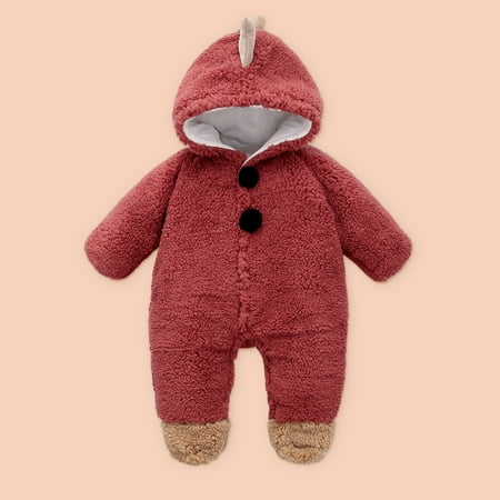 Today s Deals Clearance Juebong Toddler Baby Boys Girls Color Plush Cute Bear Ears Winter Thick Keep Warm Jumpsuit Romper Red 9-12 Months
Today s Deals Clearance Juebong Toddler Baby Boys Girls Color Plush Cute Bear Ears Winter Thick Keep Warm Jumpsuit Romper Red 9-12 Months