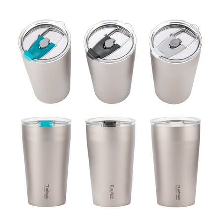 Ti Artisan Teacup Double Wall Camping Beer Cup 500ml Water Cup with Lip - BPA-Free and Eco-Friendly Safe for Daily Use 
Ti Artisan Teacup Double Wall Camping Beer Cup 500ml Water Cup with Lip - BPA-Free and Eco-Friendly Safe for Daily Use