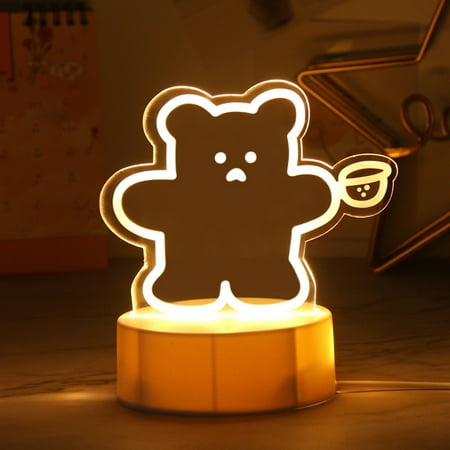 RONSHIN 3d Led Acrylic Night Light Cartoon Animal Shape Energy Saving Bedroom Bedside Lamp Birthday Gifts
RONSHIN 3d Led Acrylic Night Light Cartoon Animal Shape Energy Saving Bedroom Bedside Lamp Birthday Gifts