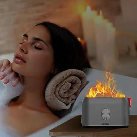 Essential Oil Diffuser with Flame Night Light 200ml Quiet Mist Humidifier Aromatherapy Diffuser with Remote Control Timer Waterless Auto Shut-Off for Home Office Room Yoga
Essential Oil Diffuser with Flame Night Light 200ml Quiet Mist Humidifier Aromatherapy Diffuser with Remote Control Timer Waterless Auto Shut-Off for Home Office Room Yoga