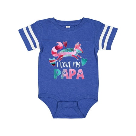 Inktastic I Love My Papa Pink and Blue Fox with Hearts Gift Baby Boy or Baby Girl Bodysuit
Inktastic I Love My Papa Pink and Blue Fox with Hearts Gift Baby Boy or Baby Girl Bodysuit