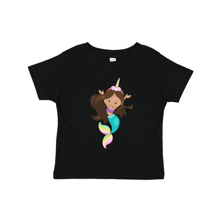 Inktastic Unicorn Mermaid Latina Mermaid Brown Hair Shell Gift Toddler Toddler Girl T-Shirt
Inktastic Unicorn Mermaid Latina Mermaid Brown Hair Shell Gift Toddler Toddler Girl T-Shirt