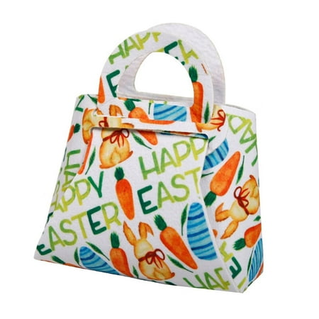 VERMON Easter Handbag Easter Handbag Clear Printing Felt Cute Carrot Rabbit Pattern DIY Candy Packing Tote Bag Home Decor
VERMON Easter Handbag Easter Handbag Clear Printing Felt Cute Carrot Rabbit Pattern DIY Candy Packing Tote Bag Home Decor