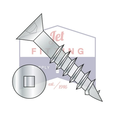 #8 x 1 1/4 Deep Thread Wood Screws | Square | Flat Head | Steel | Zinc | No Nibs (Quantity: 7300)
#8 x 1 1/4 Deep Thread Wood Screws | Square | Flat Head | Steel | Zinc | No Nibs (Quantity: 7300)