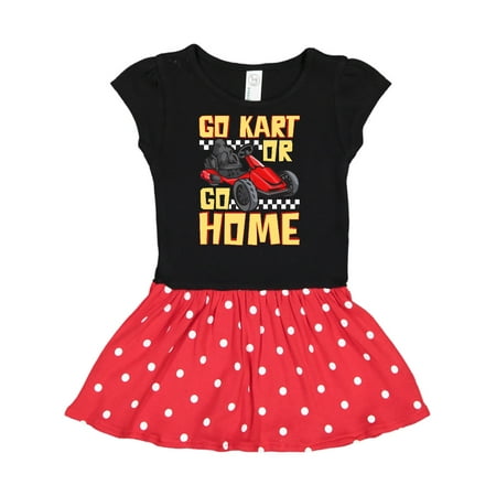 Inktastic Go Kart Funny Go Karting Gift Toddler Girl Dress