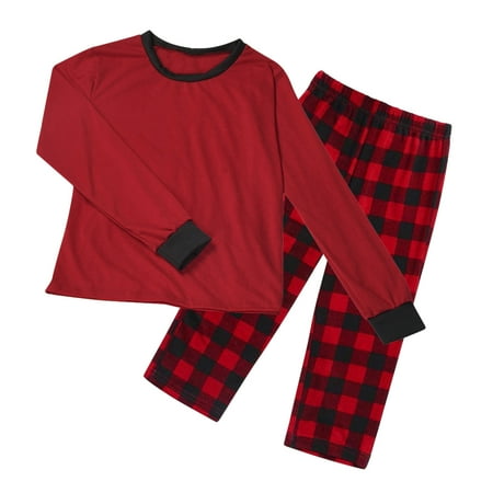 KEJIG Stylish Christmas Mom Mother Plaid Print Blouse Tops+Pants Xmas Family Clothes Pajamas
KEJIG Stylish Christmas Mom Mother Plaid Print Blouse Tops+Pants Xmas Family Clothes Pajamas