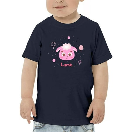Happy Lamb Face T-Shirt Toddler -Image by Shutterstock 4 Toddler