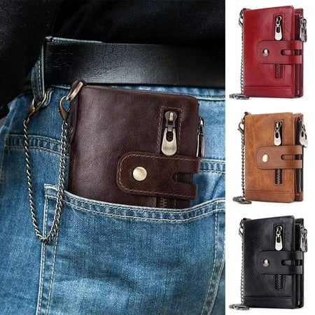 SPRING PARK Practical Mens Buckle Blocking Wallet Leather Vintage Large Capacity Holder Purse for Man
SPRING PARK Practical Mens Buckle Blocking Wallet Leather Vintage Large Capacity Holder Purse for Man