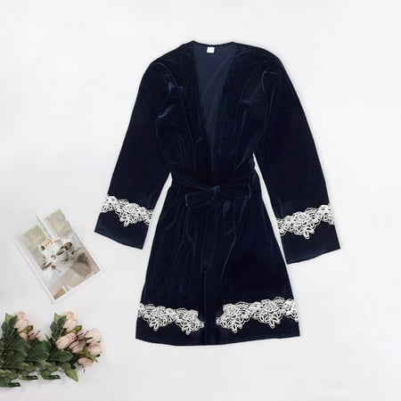 JNGSA Night Gowns For Adult Women Loungewear For Women Nightgown Gold Velvet Pajamas Lace Robes Underwear Sleepwear Trousers Clearance
JNGSA Night Gowns For Adult Women Loungewear For Women Nightgown Gold Velvet Pajamas Lace Robes Underwear Sleepwear Trousers Clearance