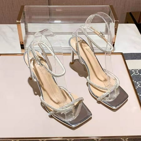 Women Sandals Sexy High Heels Shoes 2022 New Summer Designer Party Dress Bling Pumps Fashion Square Toe Slippers Women Shoes
Women Sandals Sexy High Heels Shoes 2022 New Summer Designer Party Dress Bling Pumps Fashion Square Toe Slippers Women Shoes