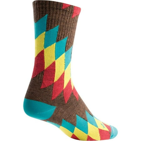 Ipa 6 in. Wool Crew Socks Small & Medium