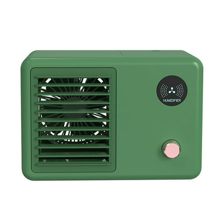 Personal Air Cooler Cordless Portable Humidifier Rechargeable Mini Air Conditioner Fan for Car Office Room Green
Personal Air Cooler Cordless Portable Humidifier Rechargeable Mini Air Conditioner Fan for Car Office Room Green