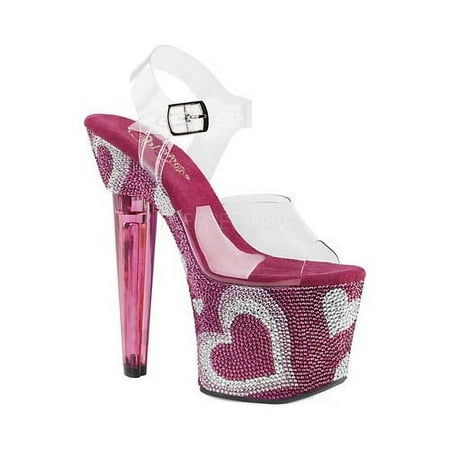 Women s Pleaser Lovesick 708HEART Heeled Sandal