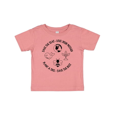 Inktastic Earth Day Save the Seas Love Your Mother Plant a Tree Save the Bees Gift Baby Boy or Baby Girl T-Shirt
Inktastic Earth Day Save the Seas Love Your Mother Plant a Tree Save the Bees Gift Baby Boy or Baby Girl T-Shirt