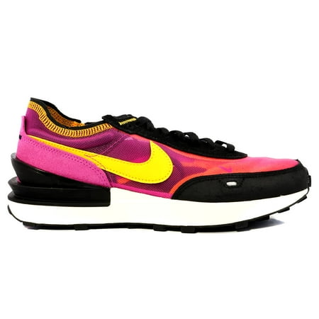 Nike Men s Active Fuchsia / Gold-black Waffle One Sneakers Brand Size 9